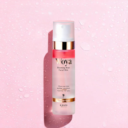 Woya워야 블루밍 로즈 페이셜 미스트